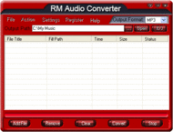 RM Audio Converter screenshot